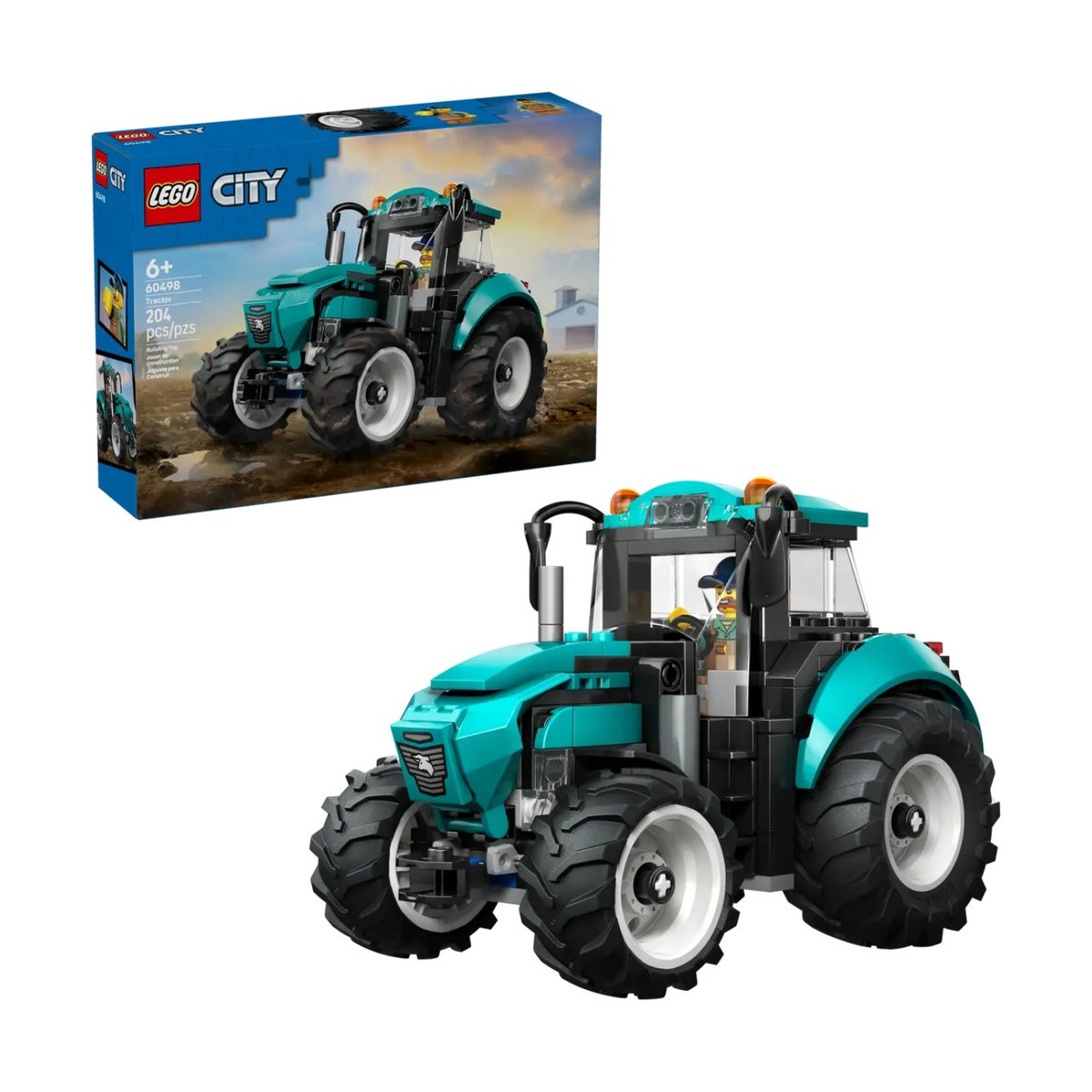 City Le tracteur multicolore, LEGO