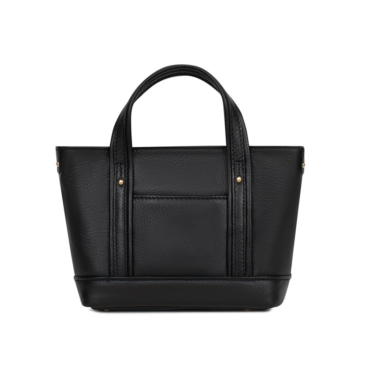 Sac cabas porté main HÉRA noir, HEXAGONA