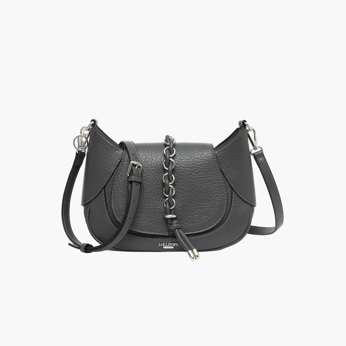 Sac porté épaule Traicy argenté,gris, LOLLIPOPS
