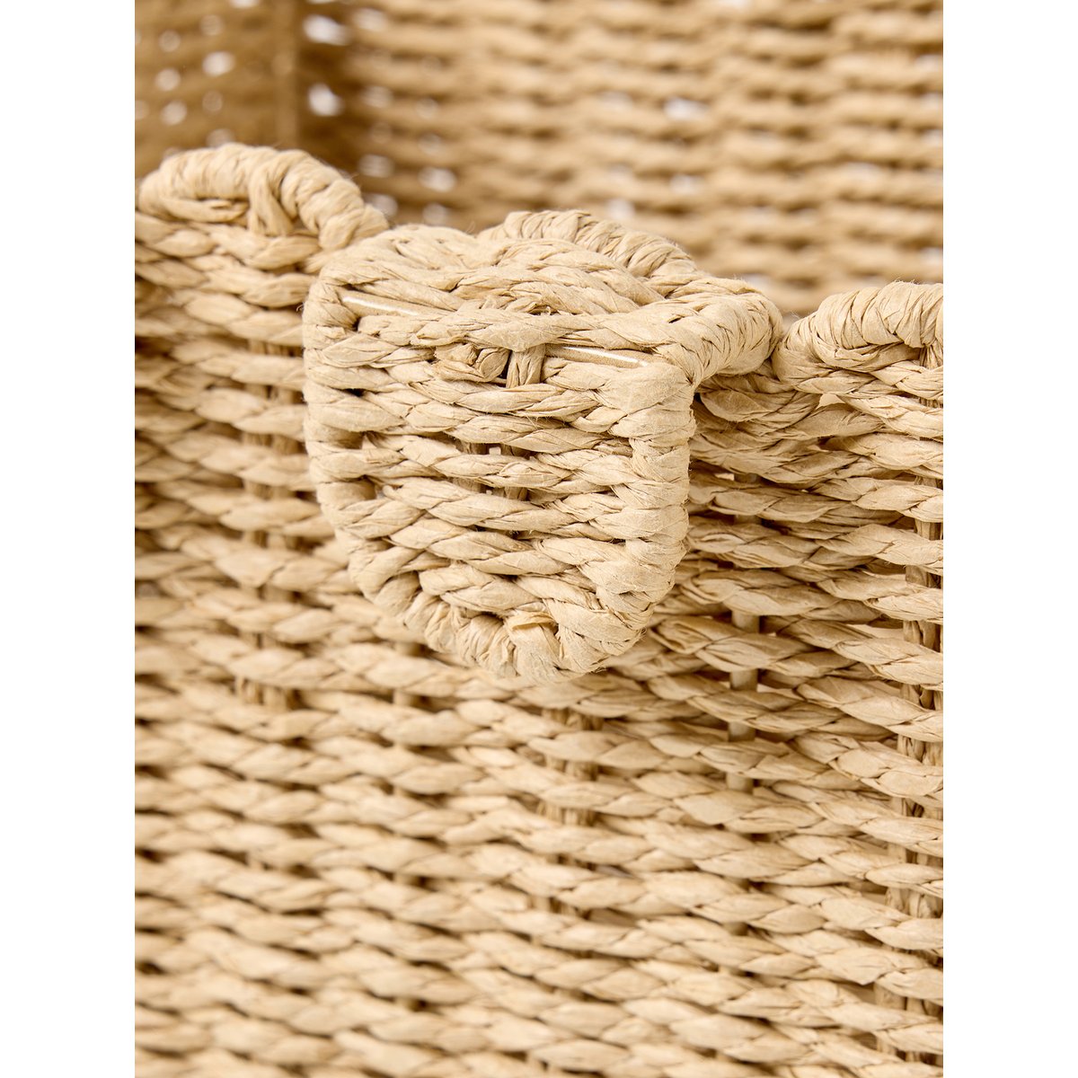 Panier de rangement pour table à langer FESTON beige, VERTBAUDET