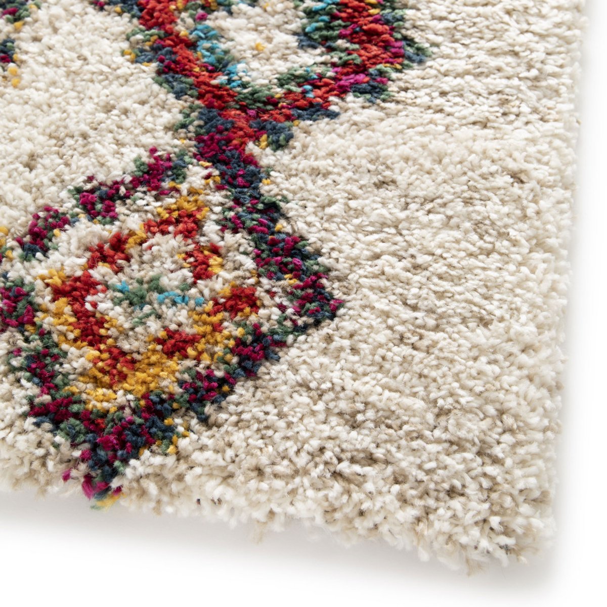 Tapis d'inspiration berbère à motif ethnique- ZAZY multicolore, DRAWER