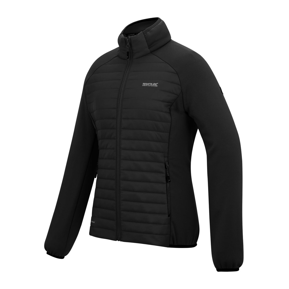 Veste hybride matelassée et compressible CLUMBER noir, REGATTA