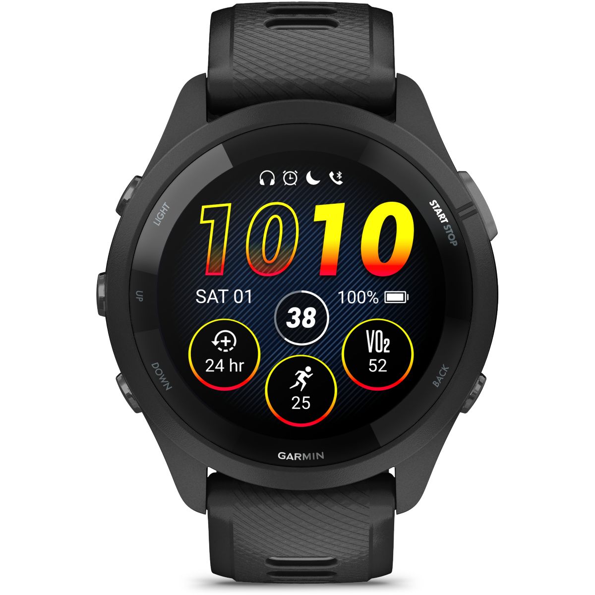 Montre connectée Forerunner 265 Music Noire / GRIS AMOLED GPS IP6X noir, GARMIN
