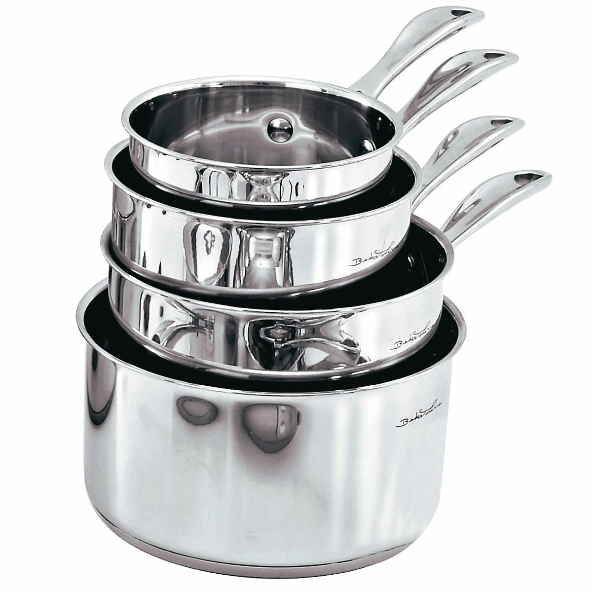 Lote de 4 tachos da série Chef inox, BEKA