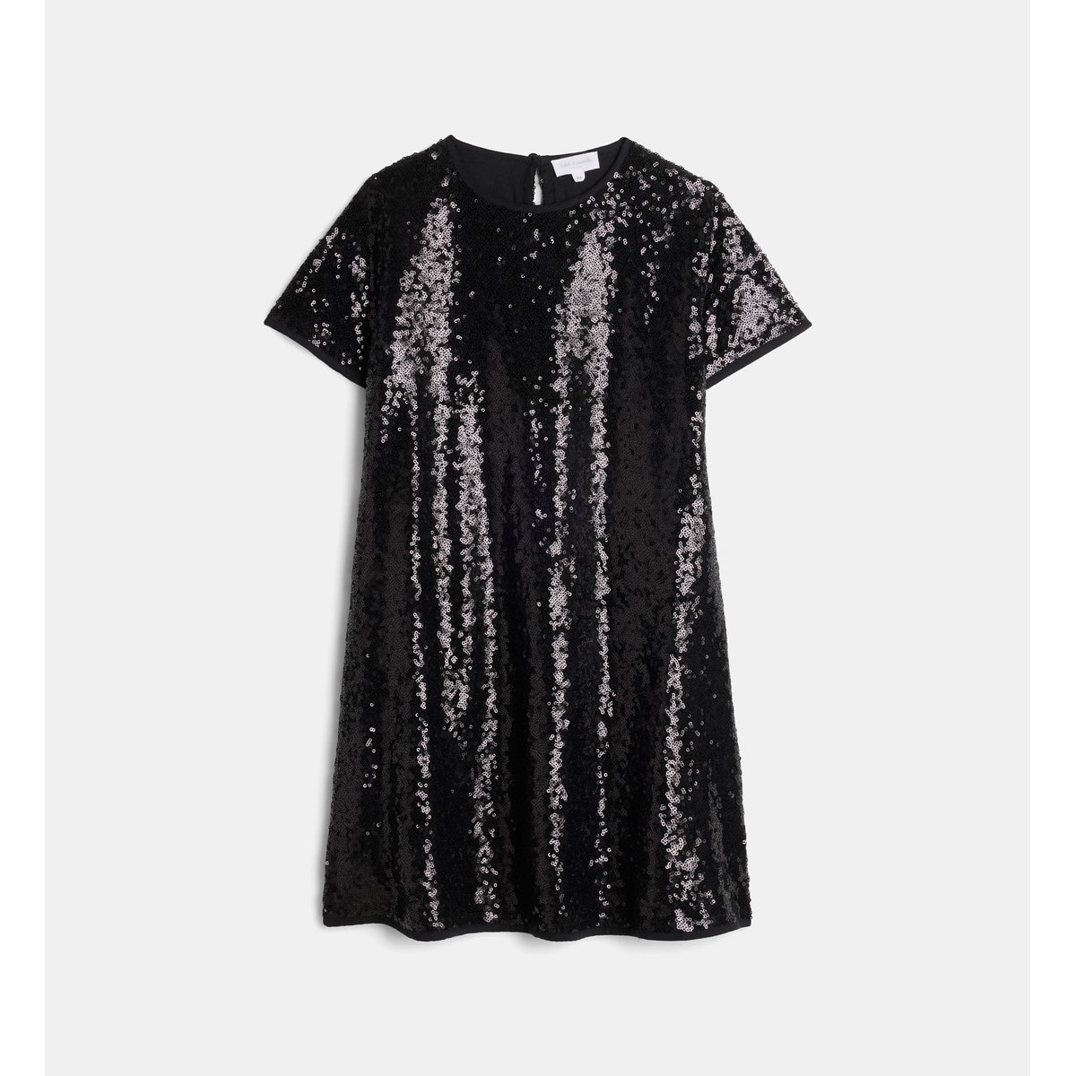 Robe voniqua à sequins noir, CADET ROUSSELLE