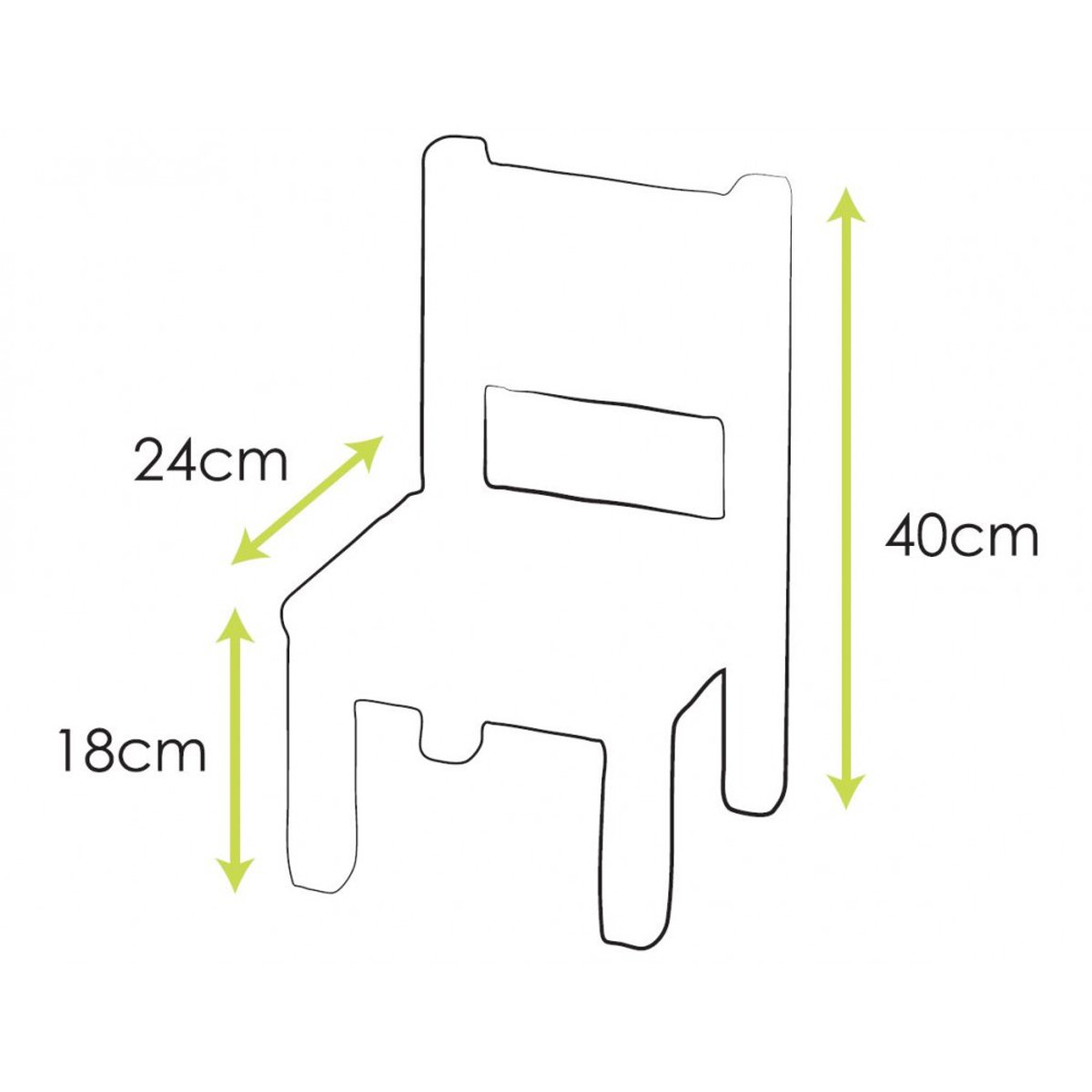 Lot de 2 Ma première chaise Enfant Montessori Vert sauge 1-4 ans vert sauge, PIOUPIOU ET MERVEILLES