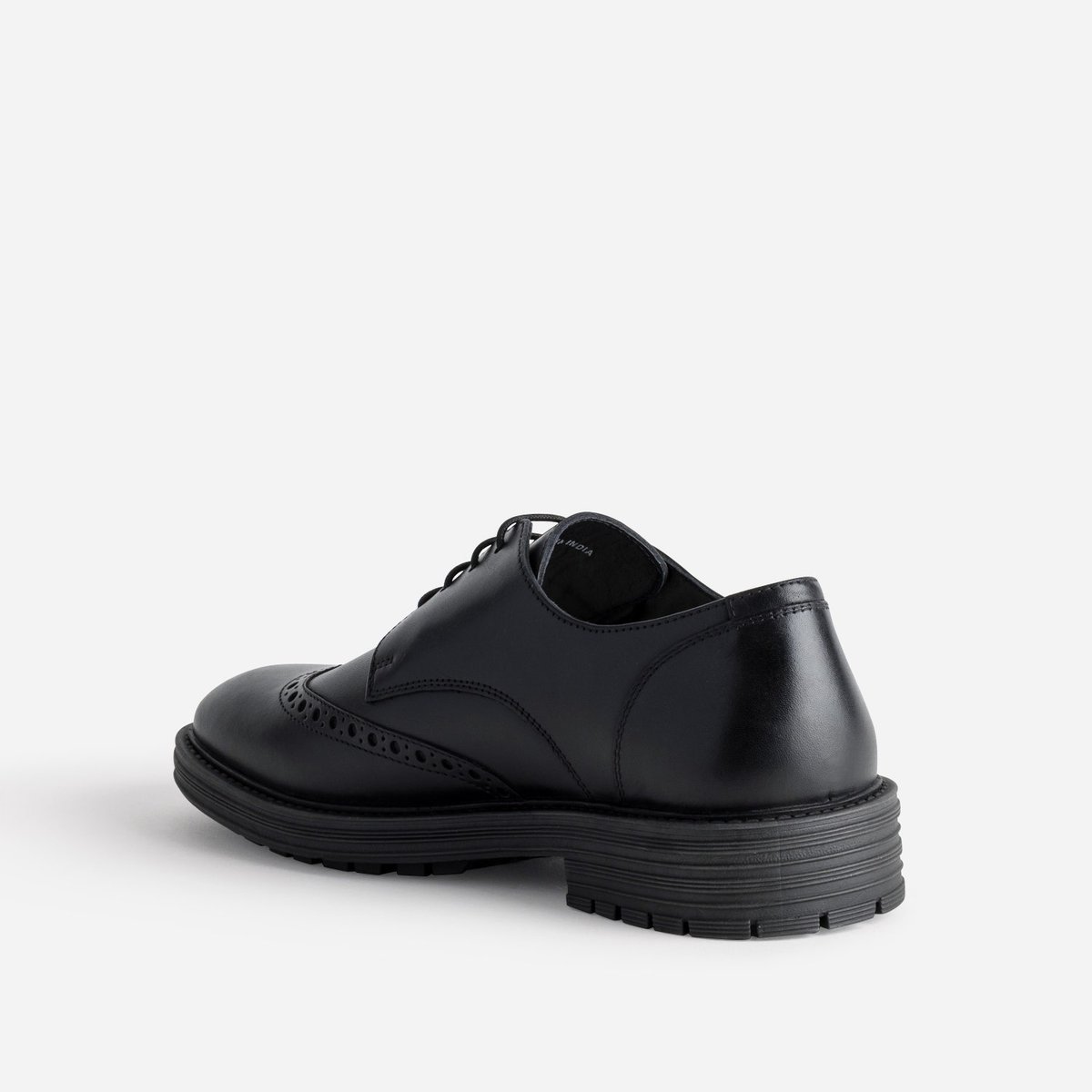 Derby en cuir FRANCISCO noir, ERAM
