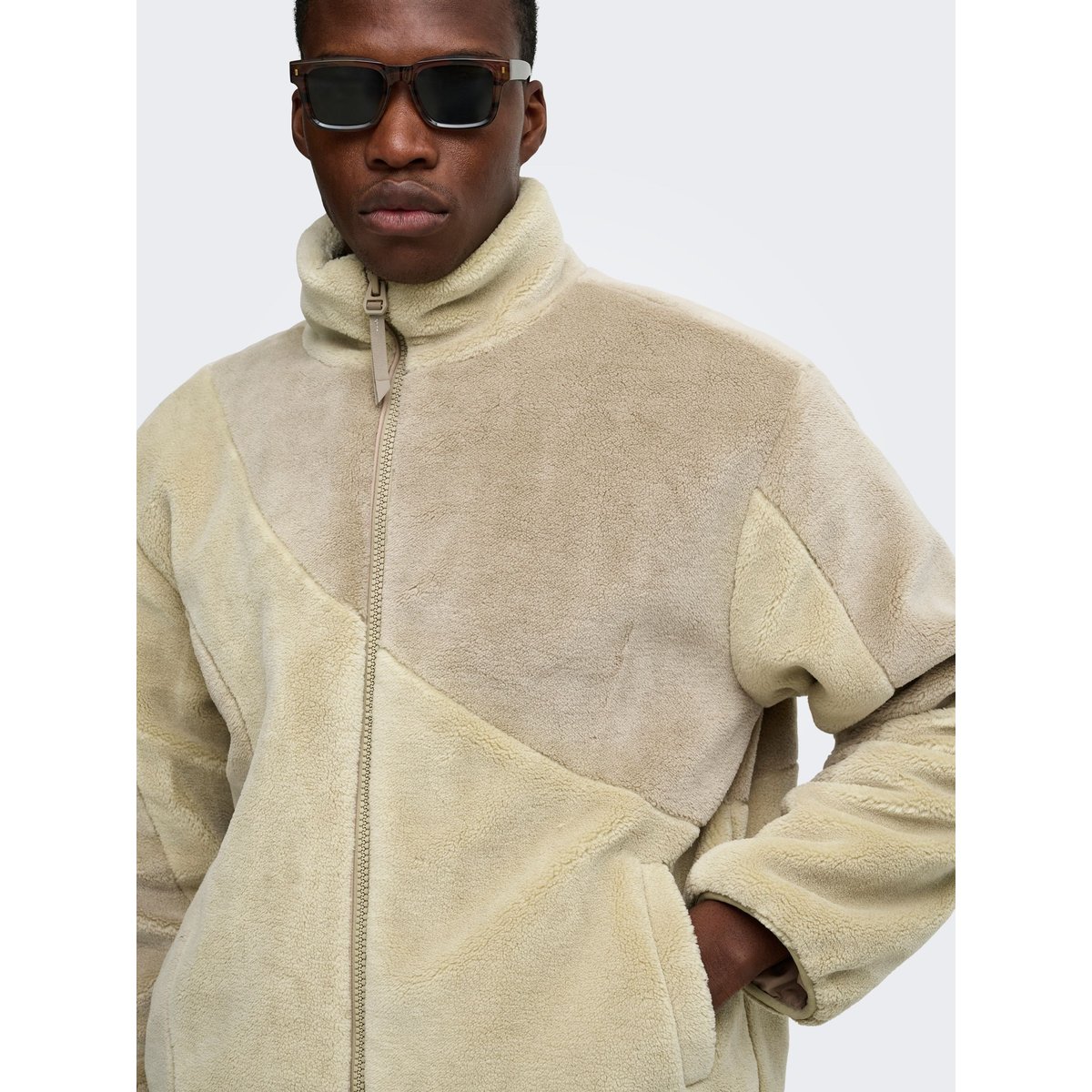 Gilet En Polaire chinchilla 1, ONLY & SONS