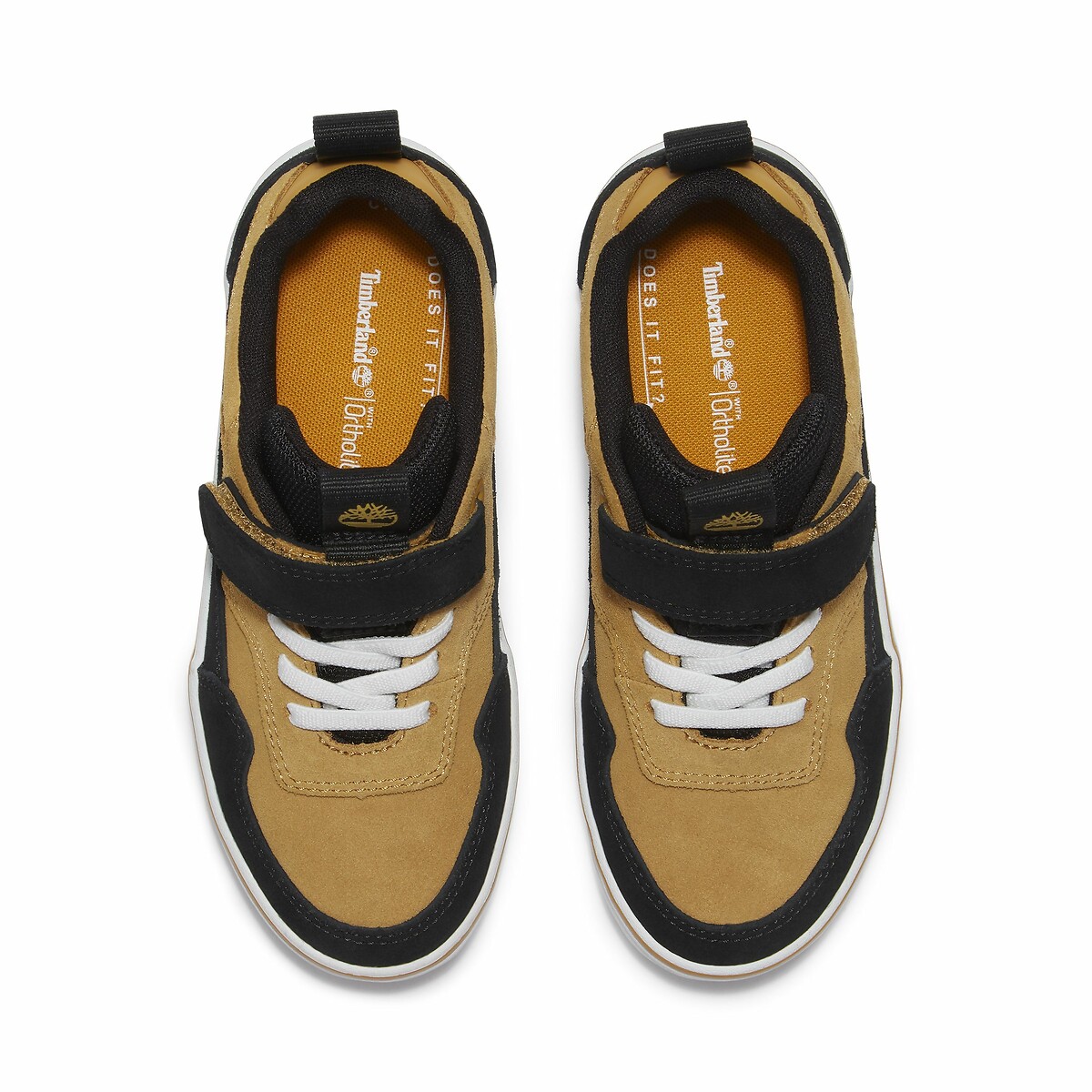 Leren sneakers met elastische veters STONE JUMP LOW HOOK & LOOP honing, TIMBERLAND