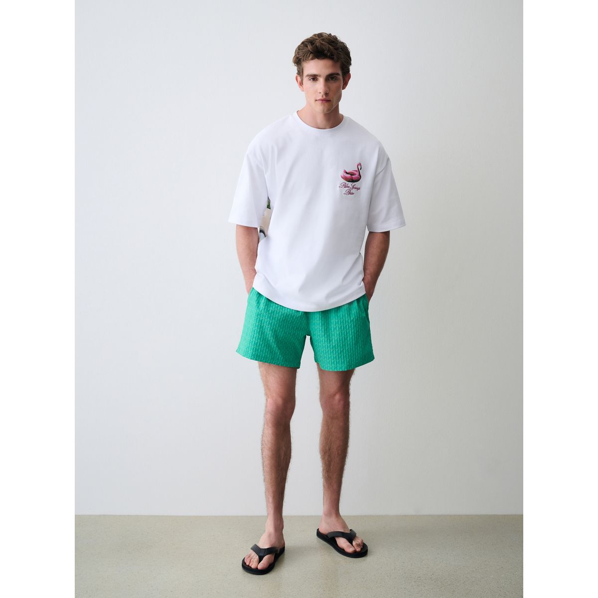 T-shirt seminal piscine blanche chris riley, NEXT