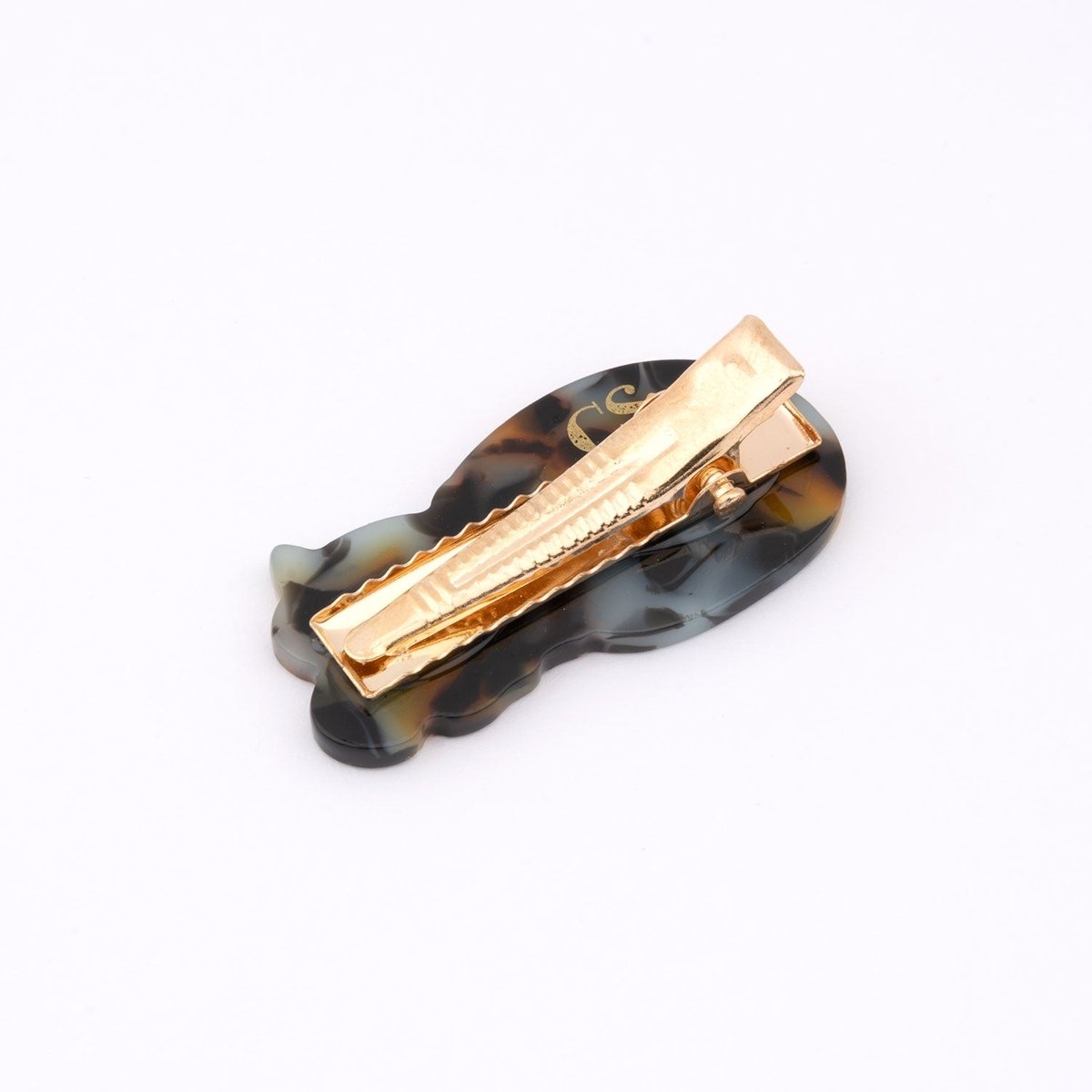 Barrette CHAT ISABELLE ecaille de tortue, COUCOU SUZETTE