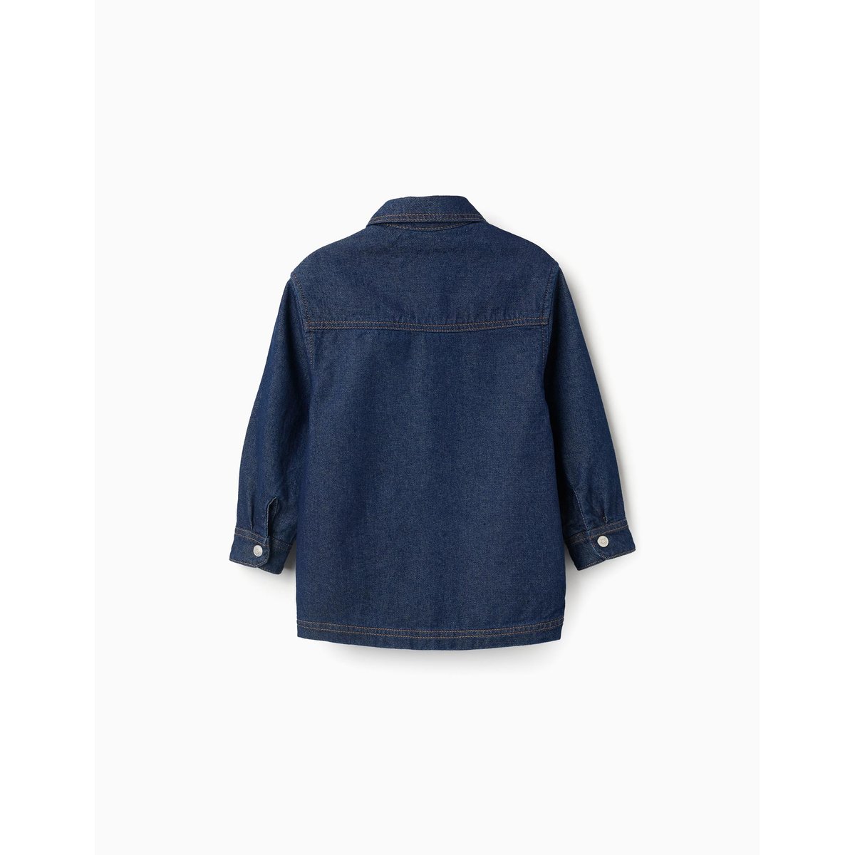 Surchemise en jean avec poches frontales bleu foncé, ZIPPY