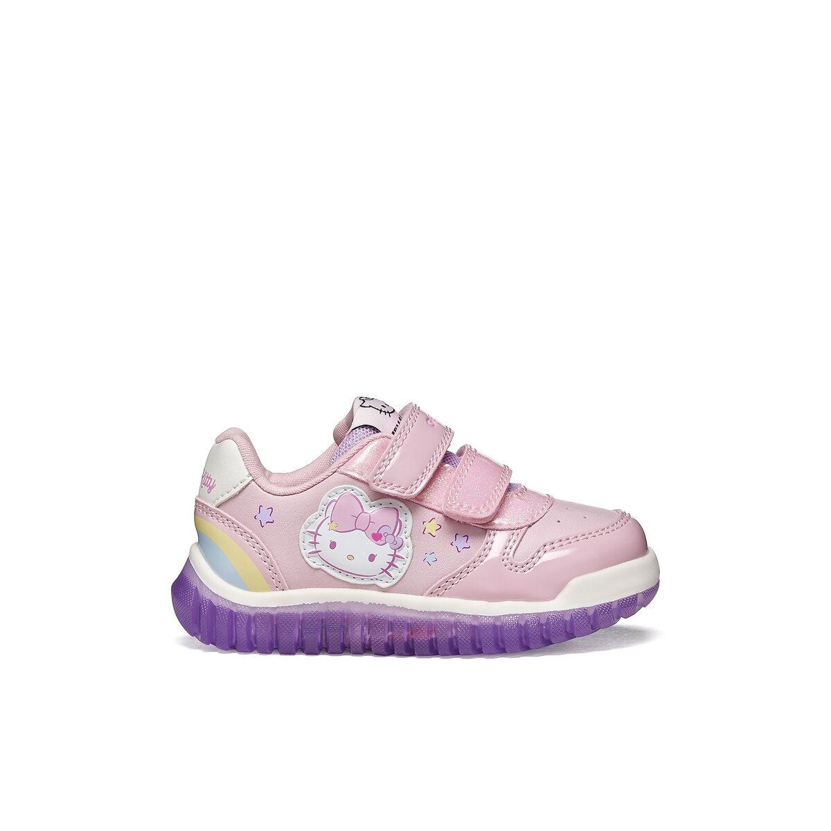 Zapatillas LED con velcro, LIGHTYLOO x HELLO KITTY rosa , GEOX
