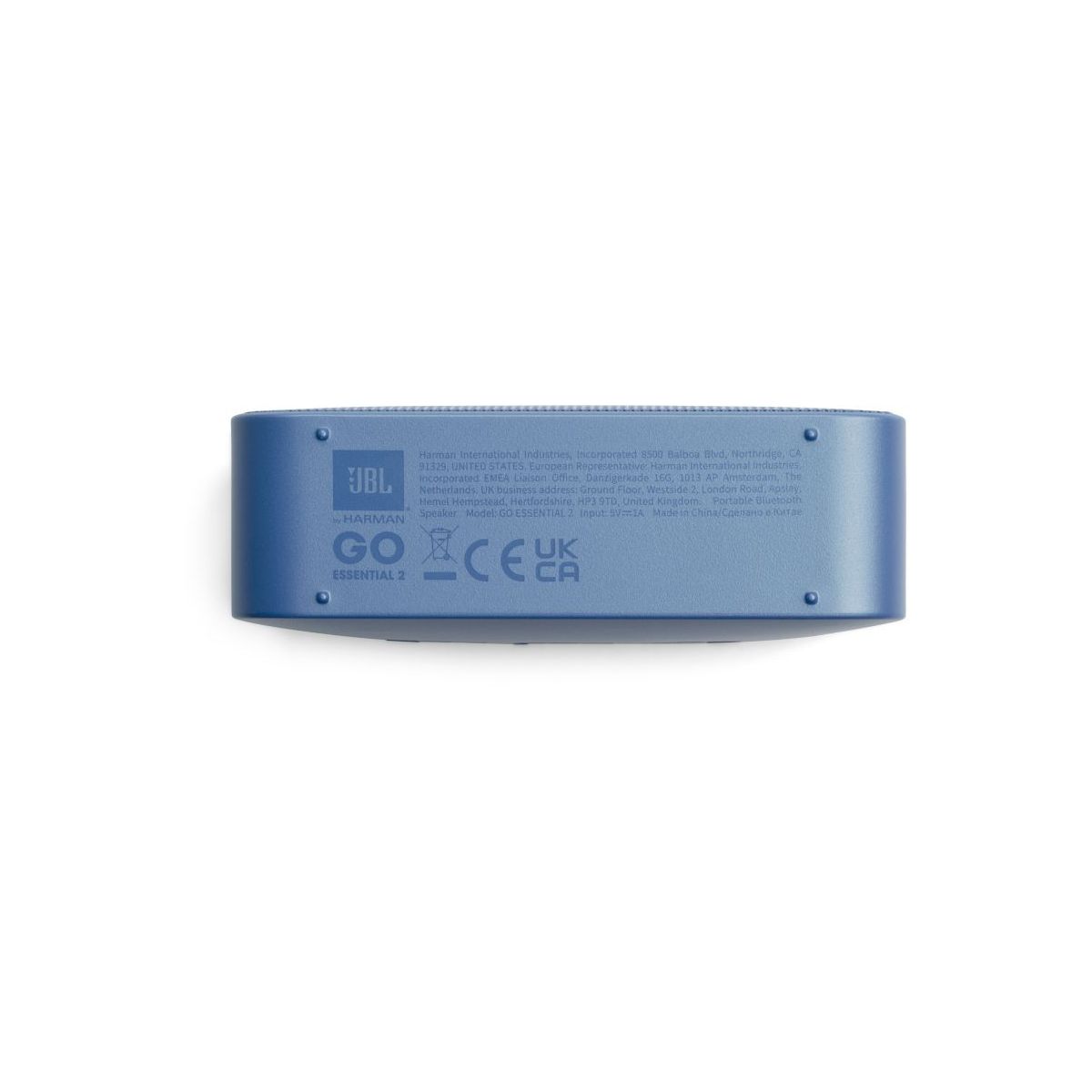 Enceinte portable Go Essential 2 Bleu couleur unique, JBL