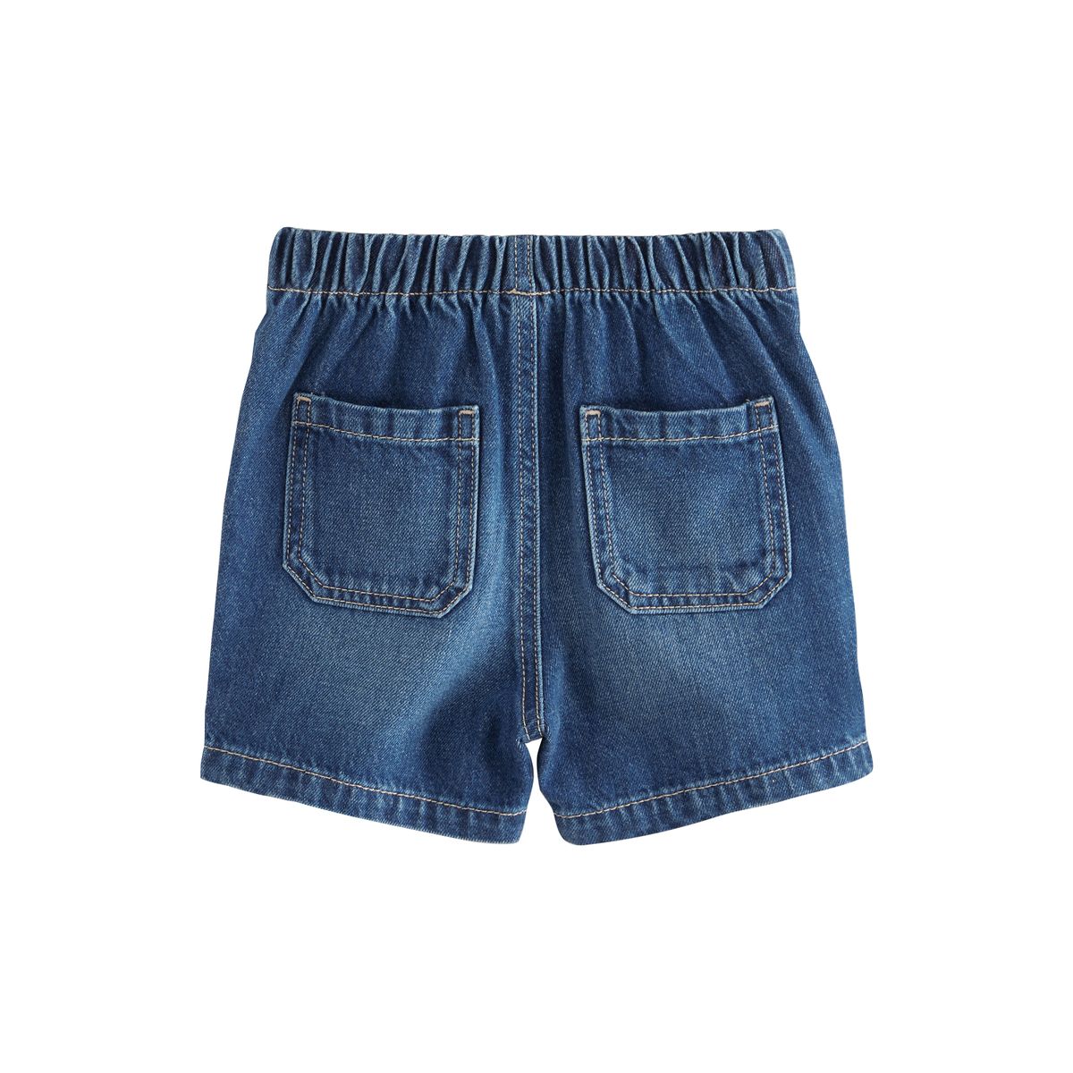 Short à enfiler bleu moyen, NEXT