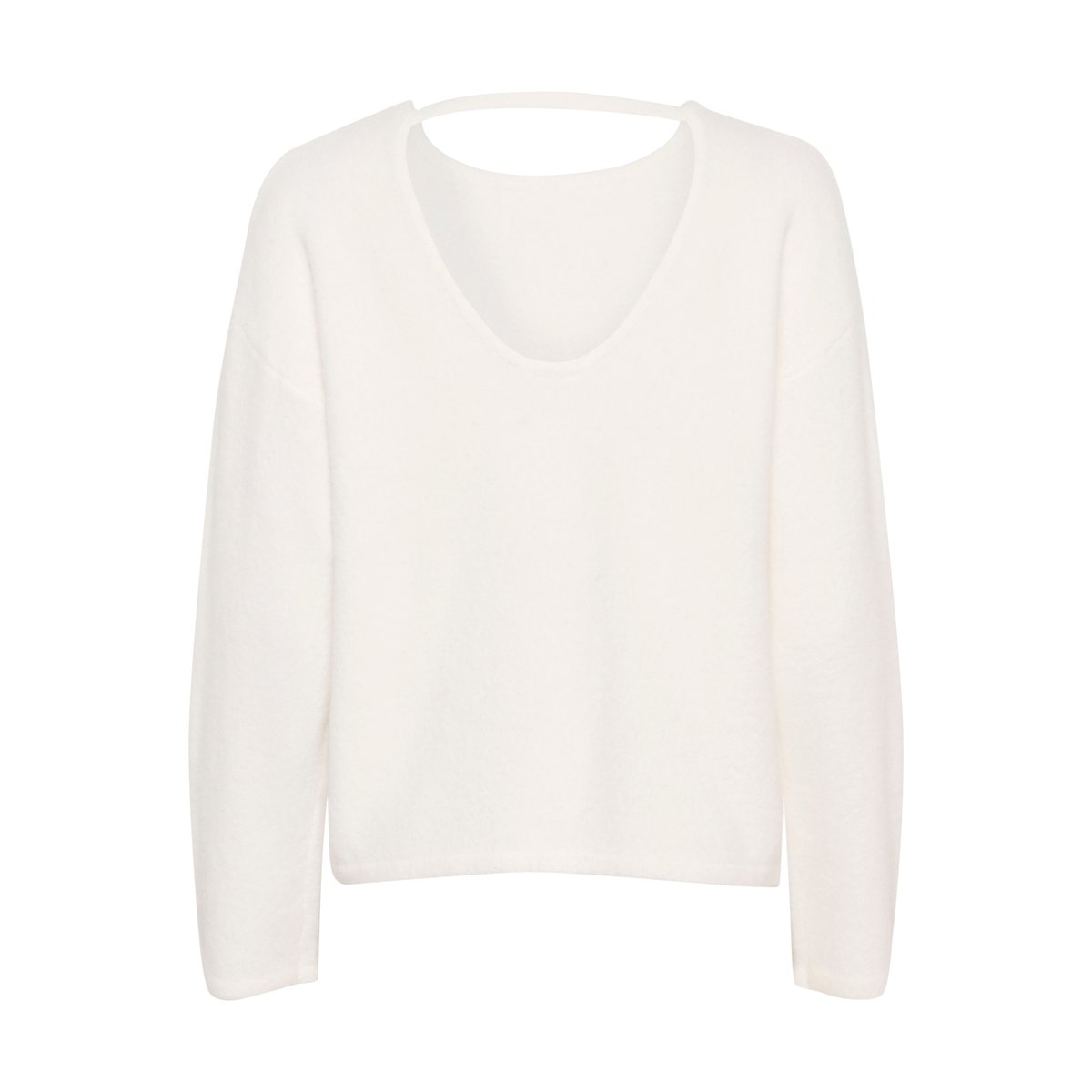 Knitted pullover blanc, KAFFE
