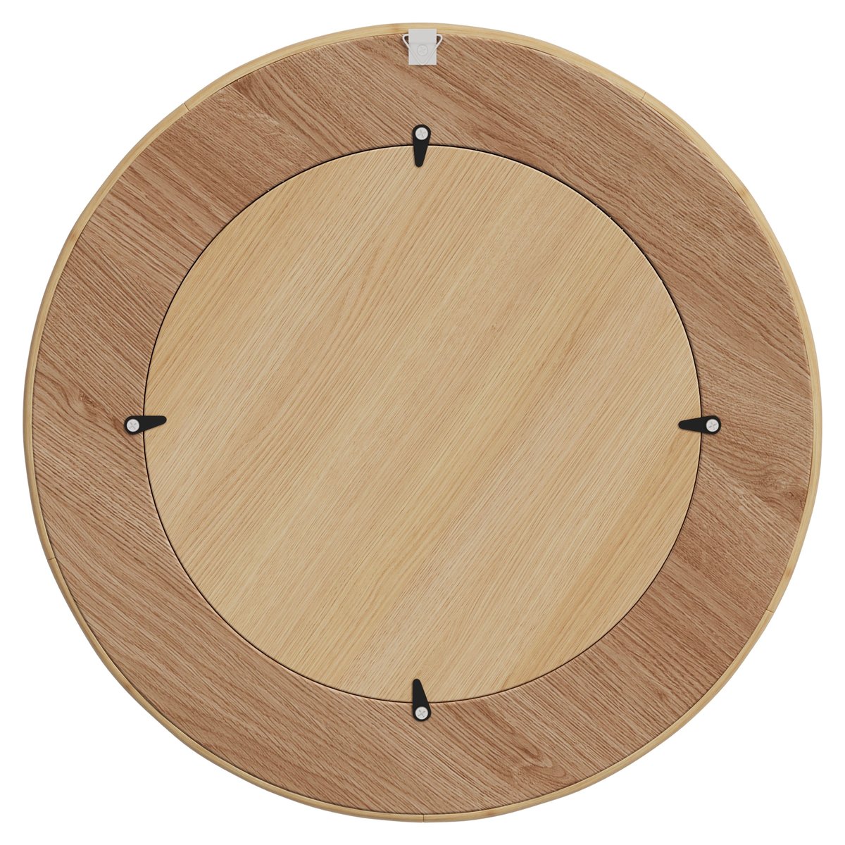 Miroir rond en rotin D40,5 cm - LAPTA beige, MAISON PAVANE
