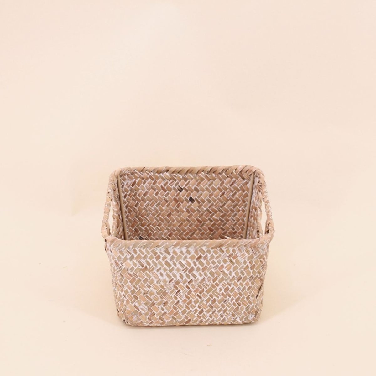 Lot de 3 paniers en fibre naturelle naturel, AZAO