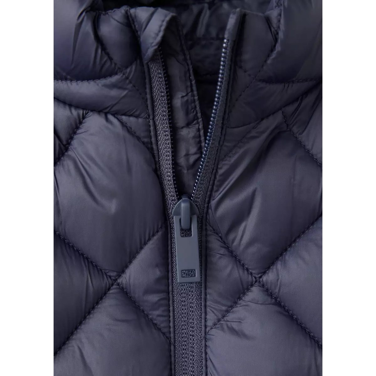 Gilet matelassé losanges bleu marine, MANGO KIDS