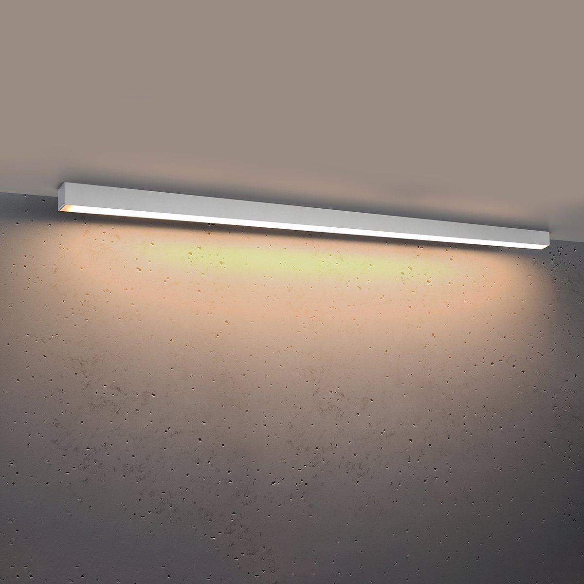 Plafonnier Aluminium Blanc LED 1 Pinne blanc, EDEN