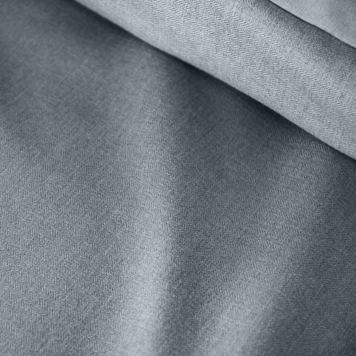Parure de lit flanelle douce et confort gris foncé, HOME MAISON