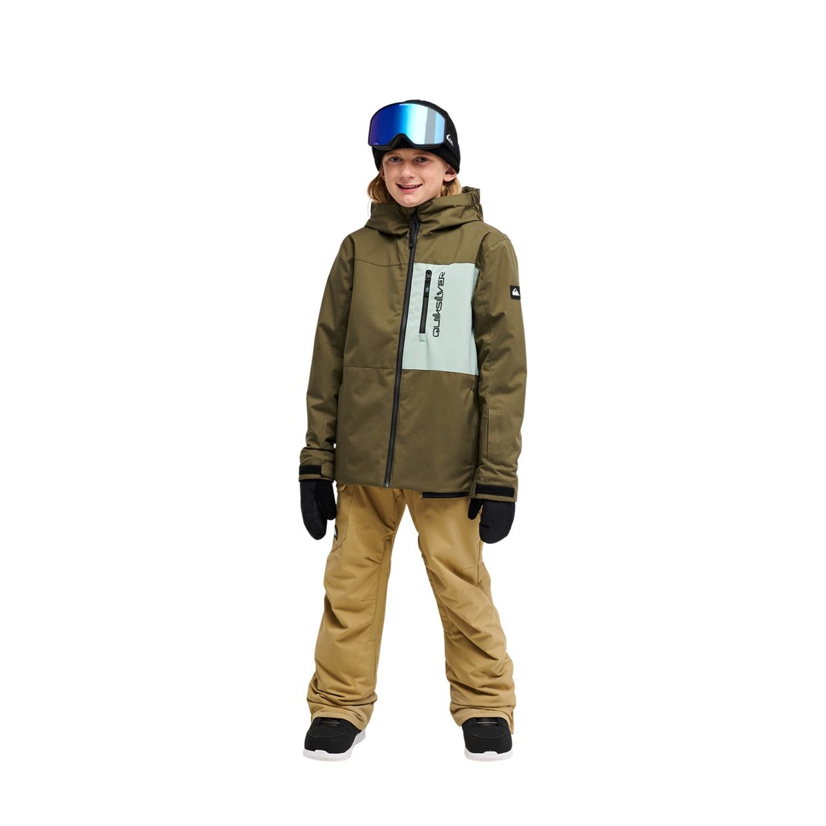 Veste de snow technique SYCAMORE 10K vert grape leaf, QUIKSILVER