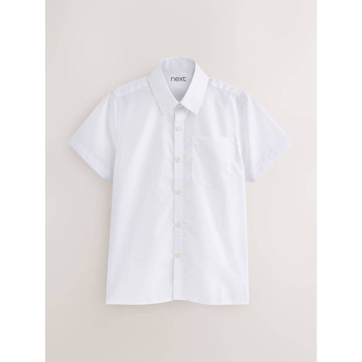 Chemise d'école regular, lot de 3 blanc, NEXT