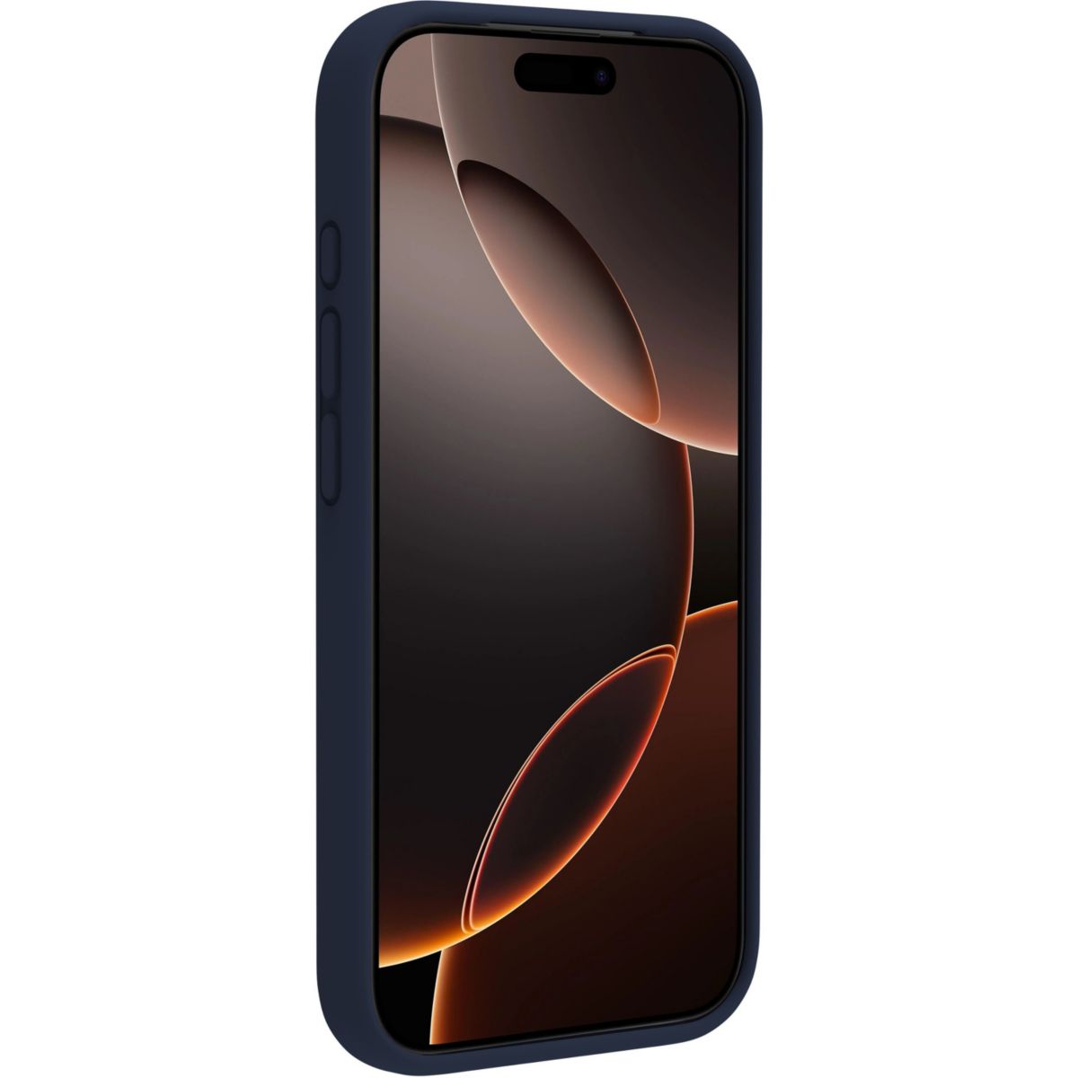 Coque iPhone 17 Pro Magnétique Bleu couleur unique, ADEQWAT
