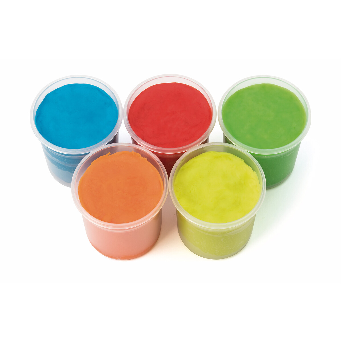 5 pots de pâte à modeler 329691 multicolore, OXYBUL 