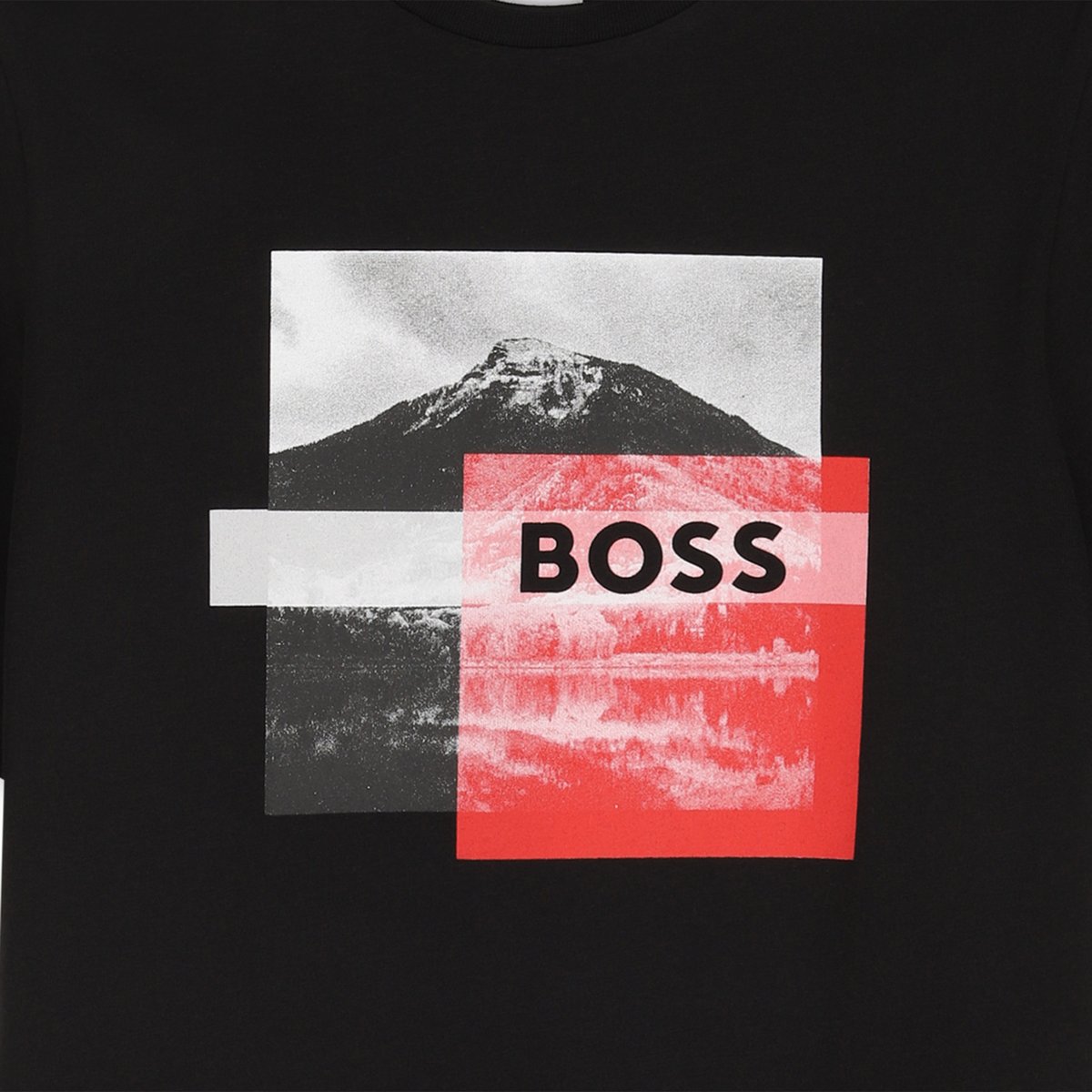 T-shirts à manches courtes black, BOSS KIDSWEAR