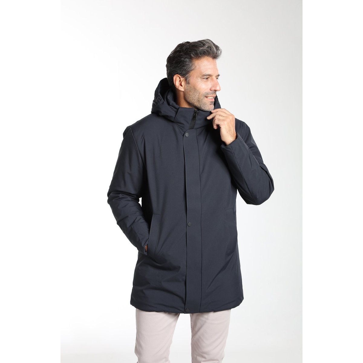 Parka manches longues  MATEL navy, GENTLEMAN FARMER