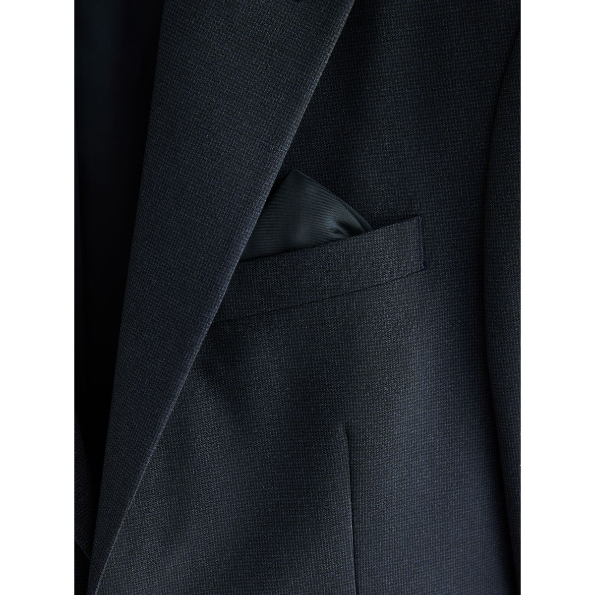 Veste de costume motionflex pied-de-poule bleu marine, NEXT