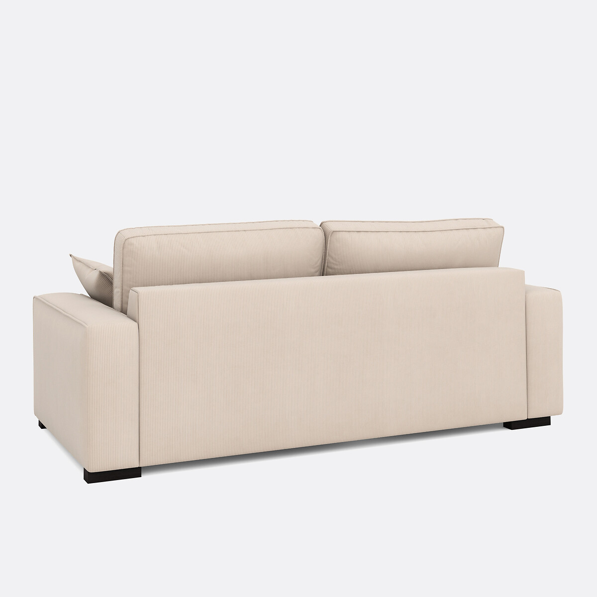 Divano-letto in velluto a coste sottili Premium HR, Cecilia ecru , LA REDOUTE INTERIEURS