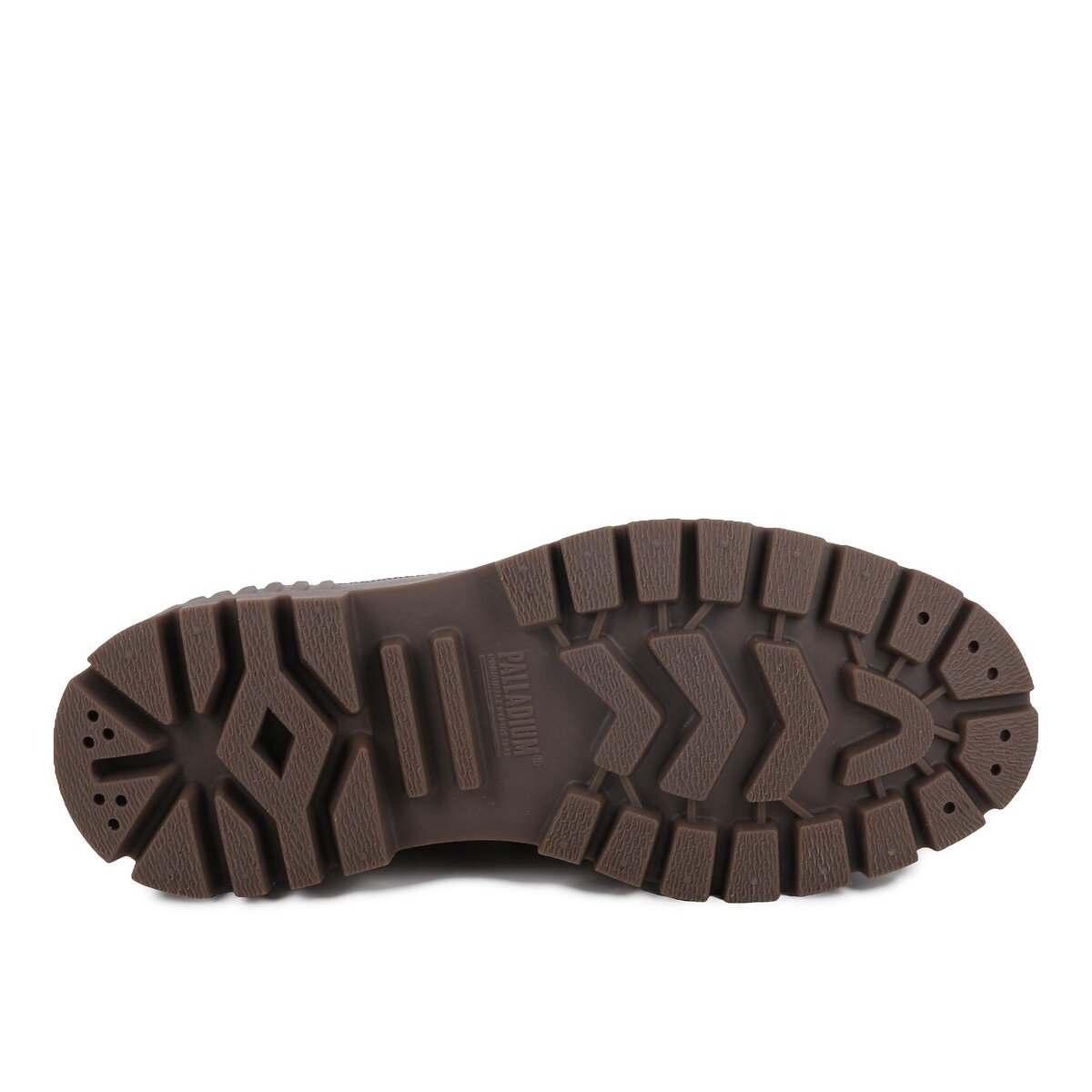 Pallashoxk Moc Wild Lace-Up Suede Loafers brown/white, PALLADIUM
