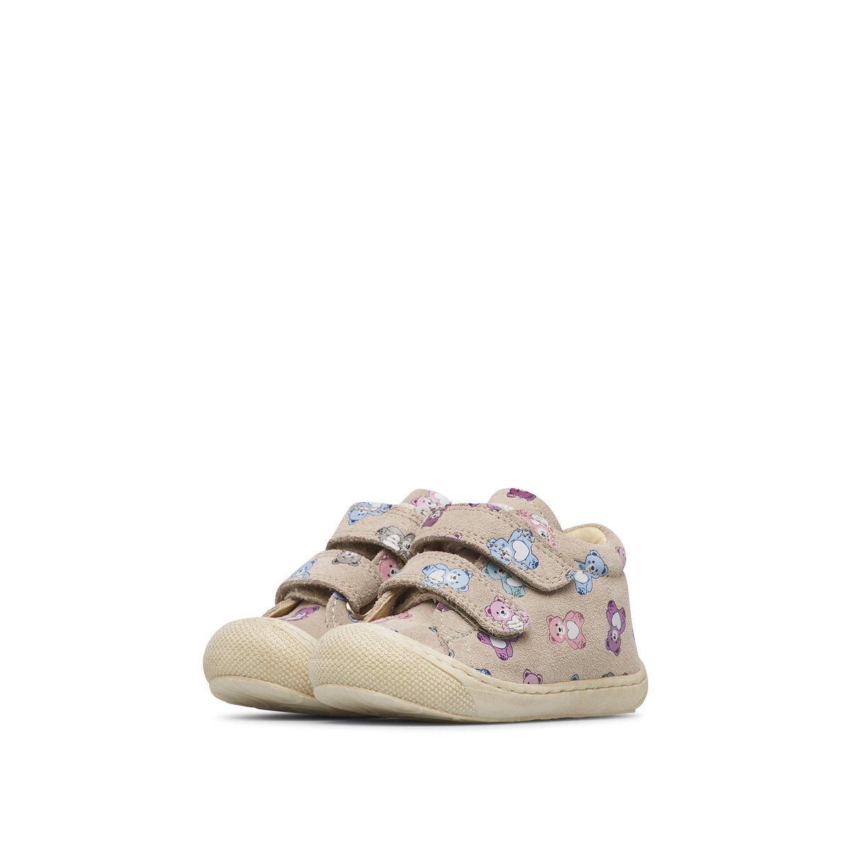 Chaussures premiers pas en suède COCOON VL beige-marron, NATURINO