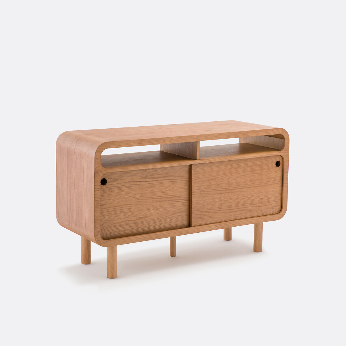 Mobile lavabo doppio vintage, PALMO quercia, LA REDOUTE INTERIEURS