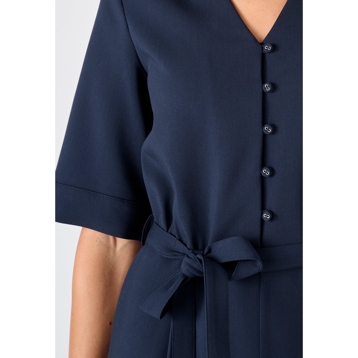 Combinaison pantalon bas larges bleu marine, DAMART