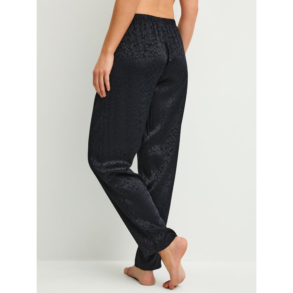 Pantalon de pyjama avec poches latérales Modal GLIMMER M&M noir, CALIDA