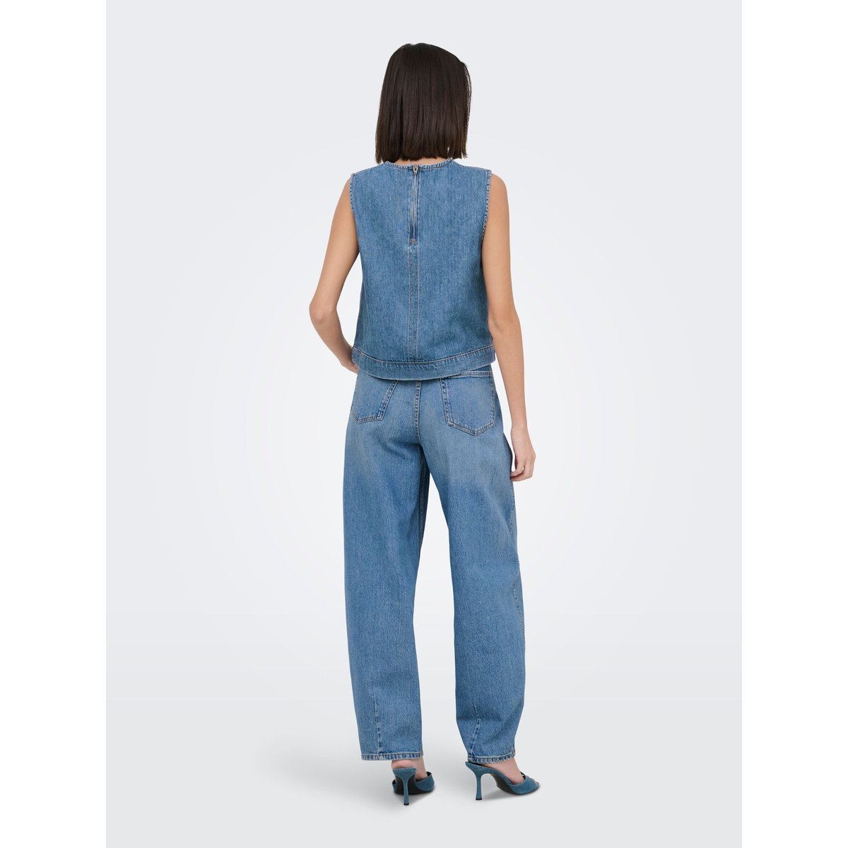 Débardeur bleue - light blue denim, JDY