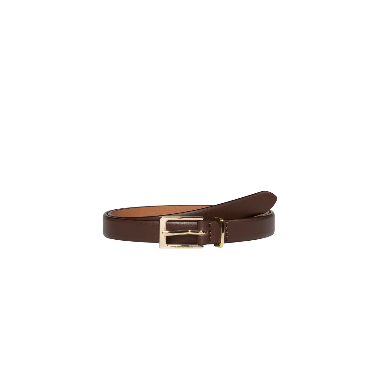 Ceinture modèle Gusa en cuir nappa gris, MARC O'POLO