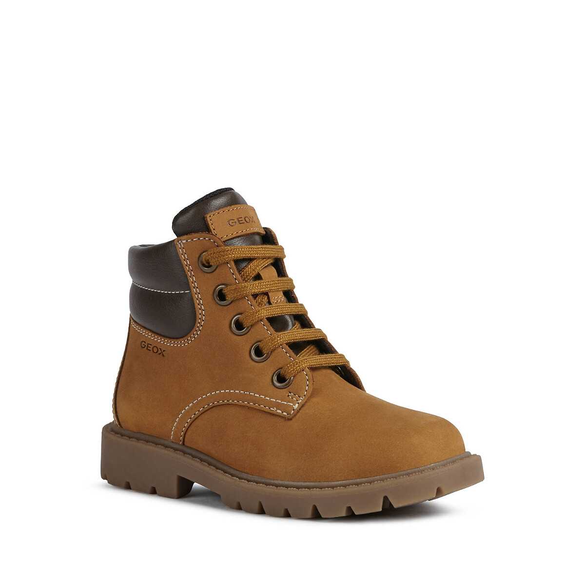 Kids Shaylax Breathable Ankle Boots dark yellow, GEOX
