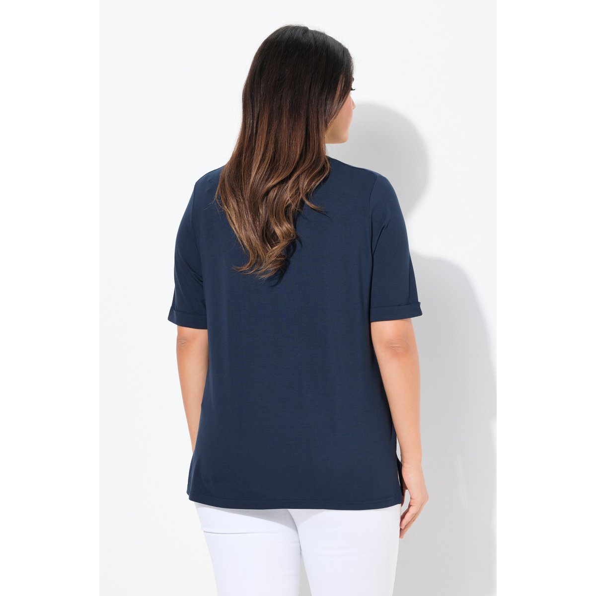 T-shirt marine, ULLA POPKEN