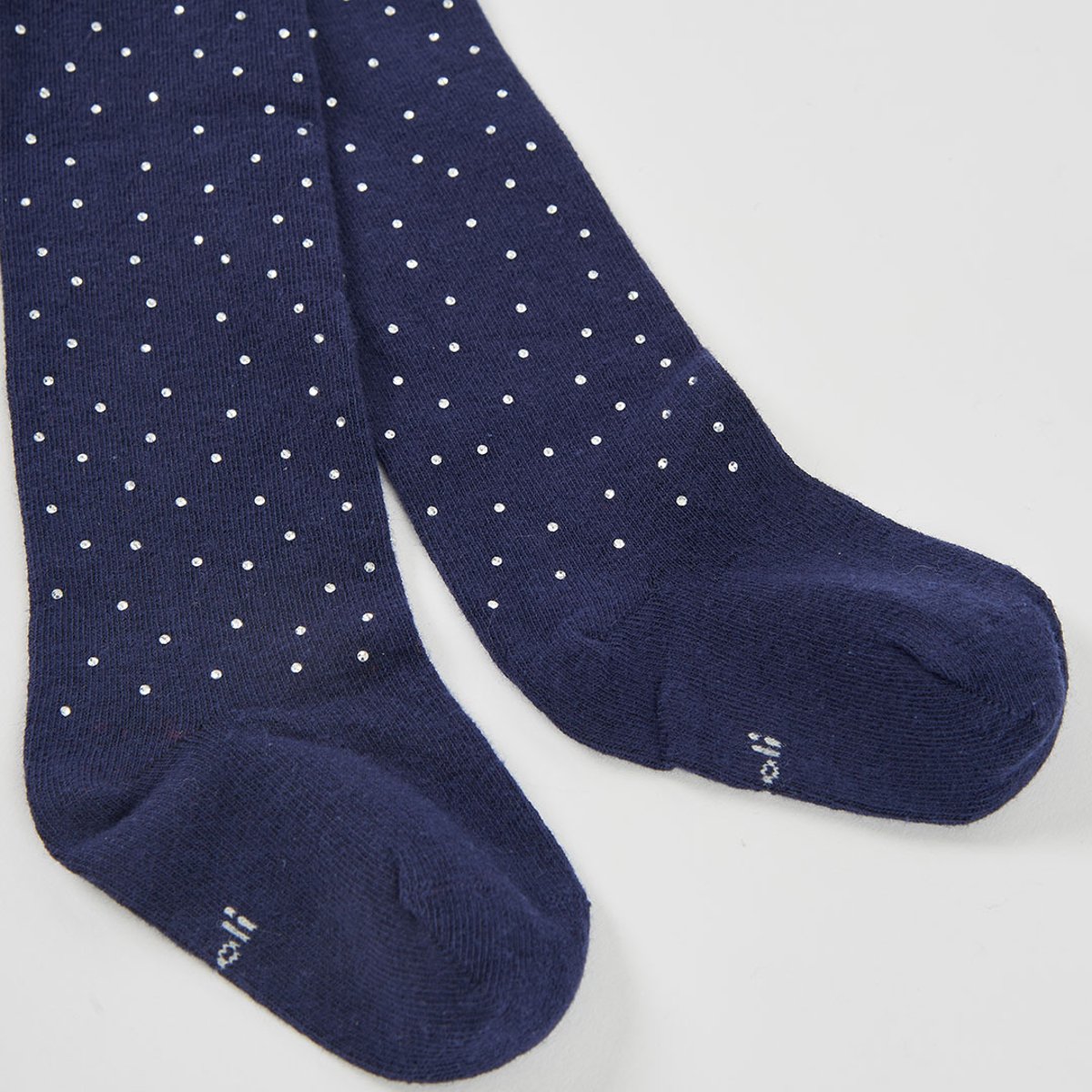 Collant fille avec strass bleu, BOBOLI