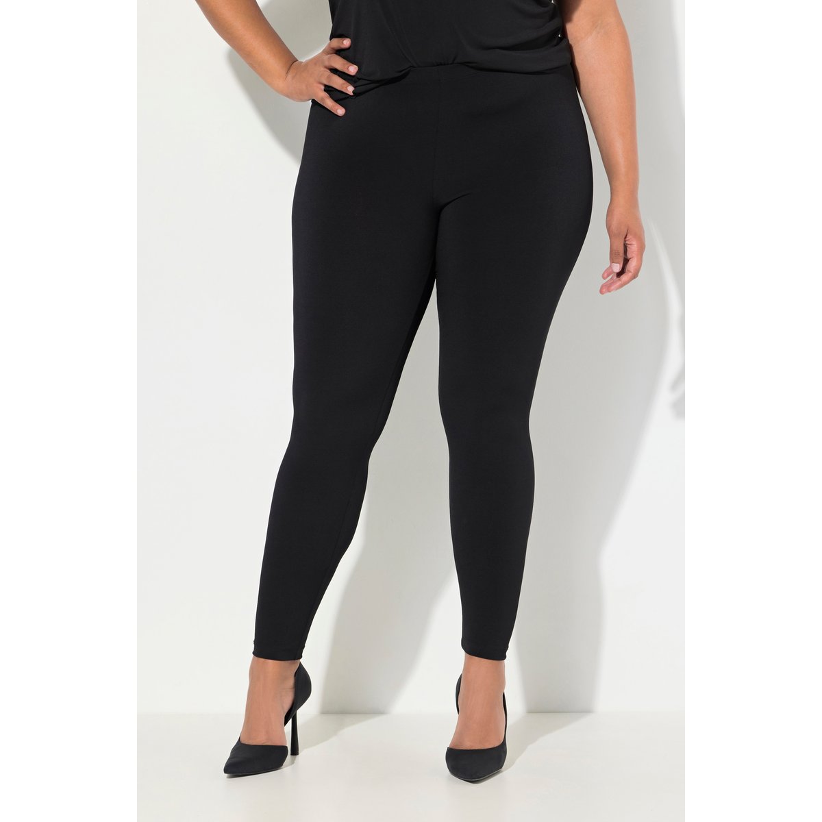 Legging taille haute noir, ULLA POPKEN
