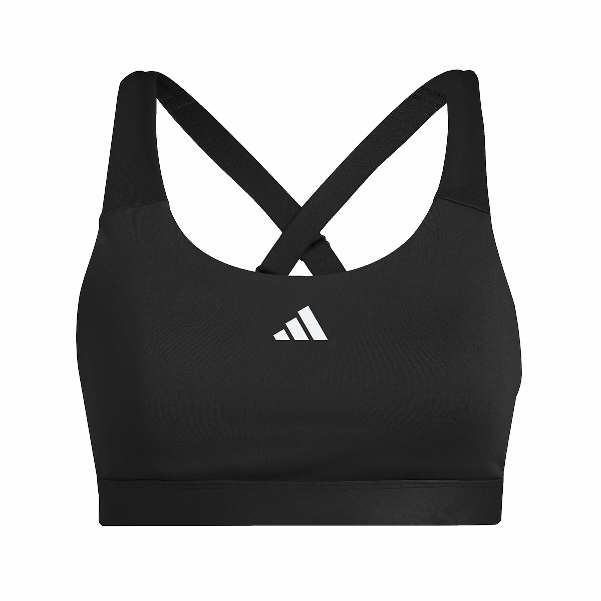 Brassière de sport, maintien élevé noir, adidas Performance