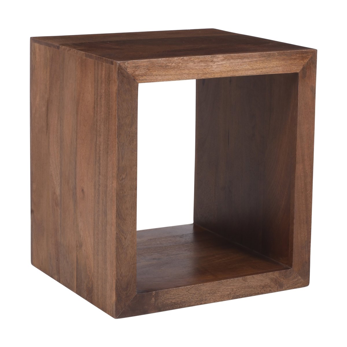 Table d'appoint, bois de manguier foncé, JABALPUR noyer, NORDLYS