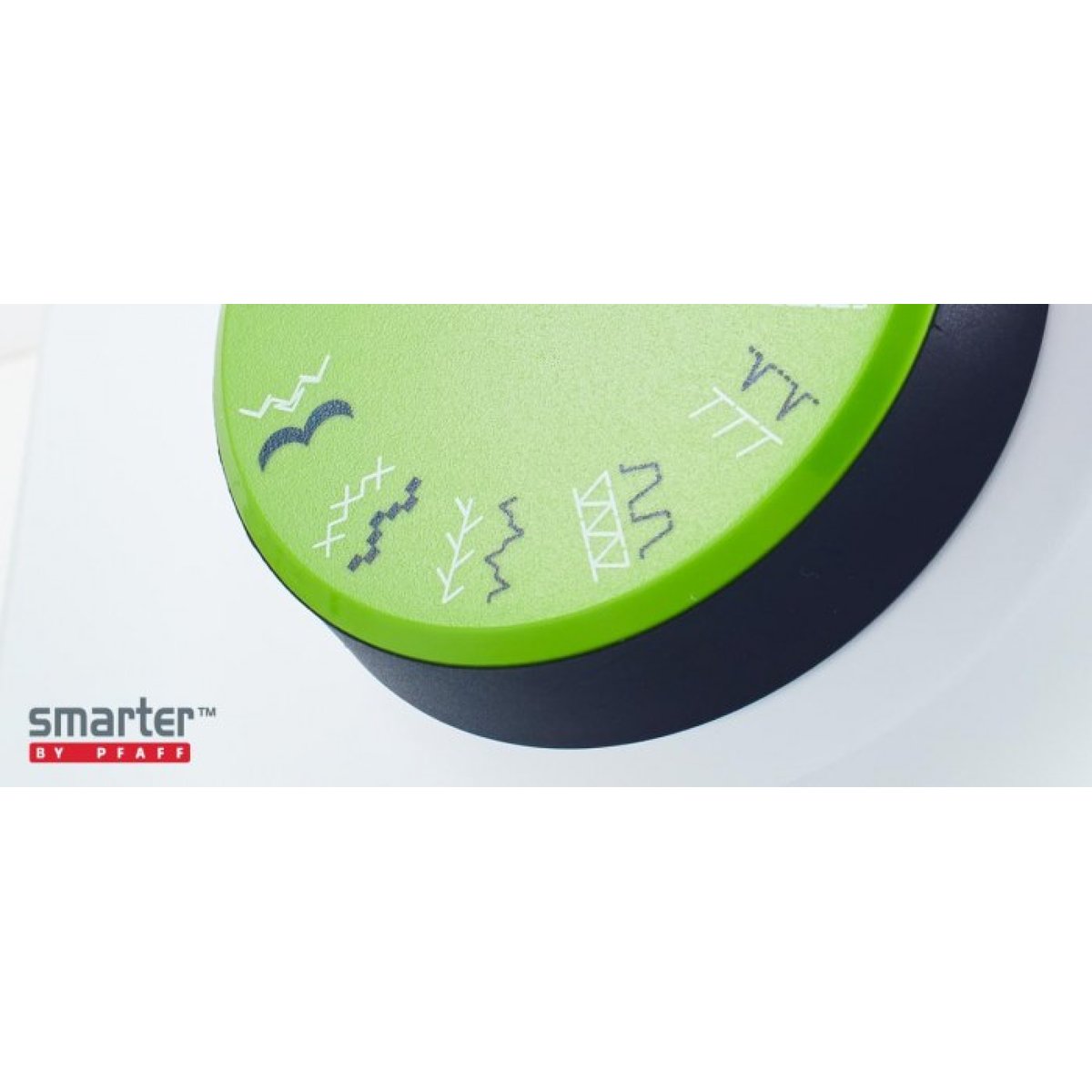 Machine à coudre mécanique smarter 140S blanc + vert, PFAFF