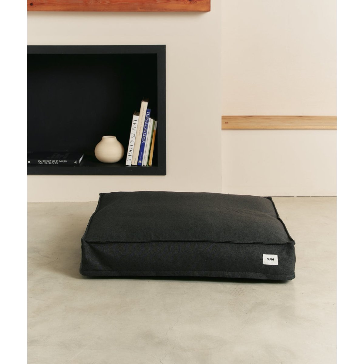 Matelas pour chien classique, CUADRA noir, CAFIDE
