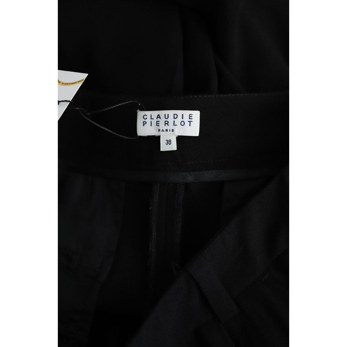 Pantalon droit - Très Bon État noir, CLAUDIE PIERLOT