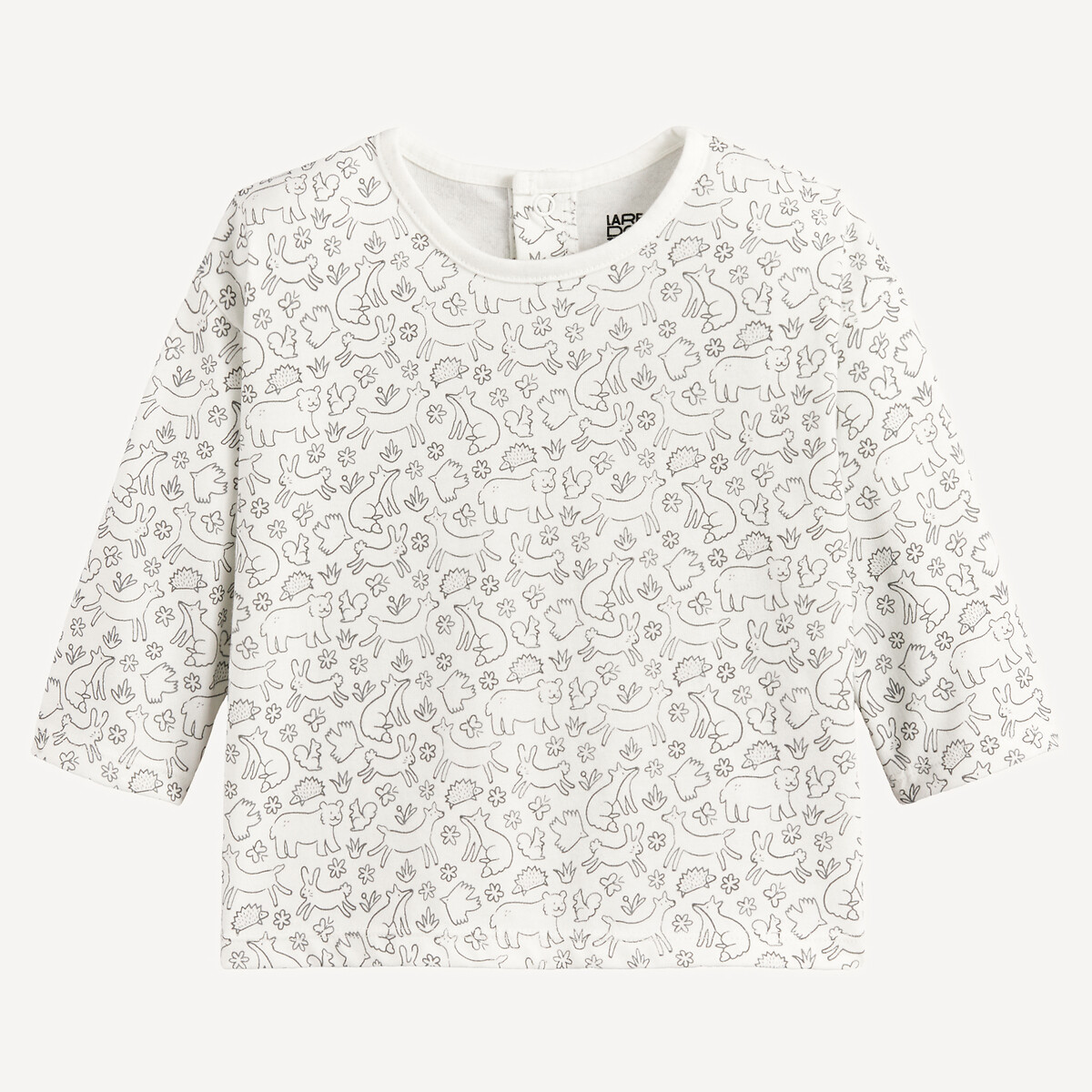 2-Piece T-Shirt and Adjustable Dungarees Outfit assorted, LA REDOUTE COLLECTIONS